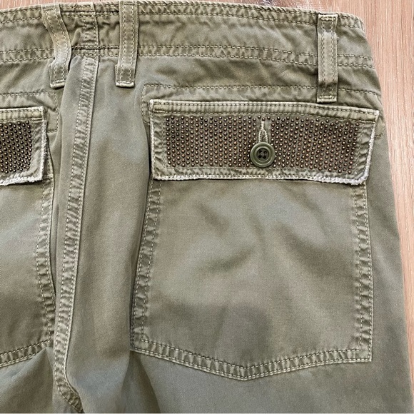Current/Elliott Cargo Pant With Embellished Pocket - Picture 8 of 13